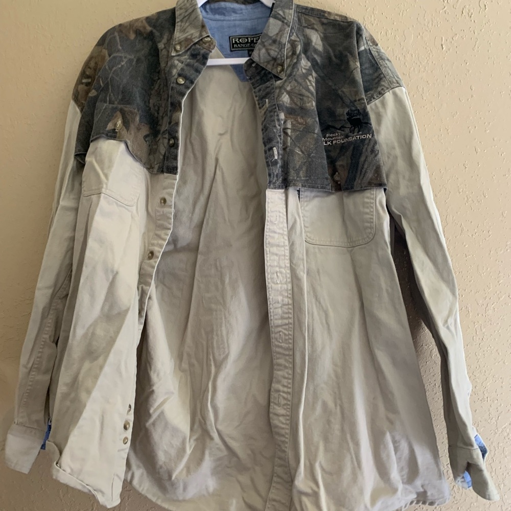 Roper Range Gear Mens Hunting Shirt